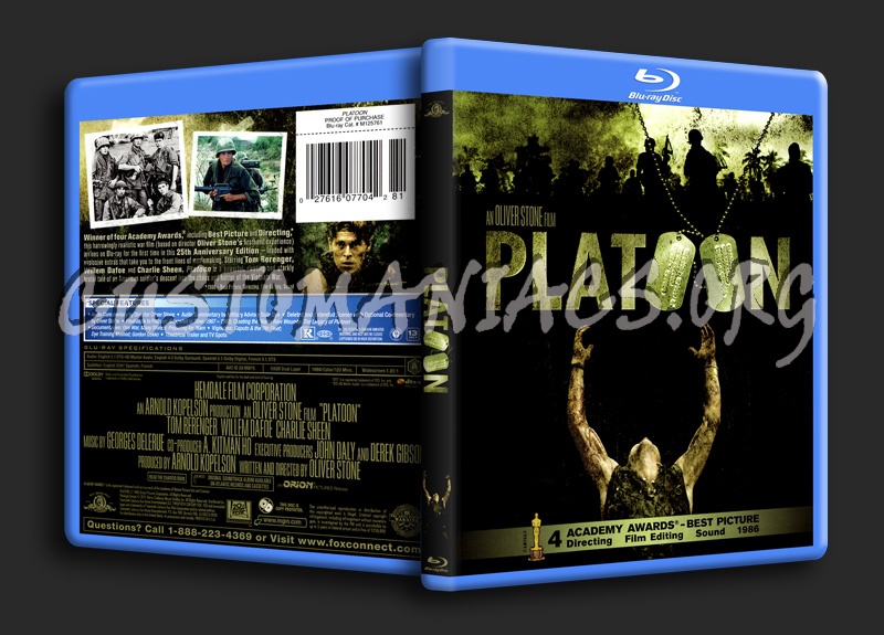 Platoon blu-ray cover