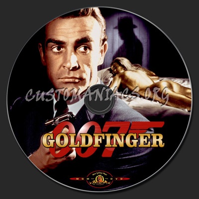 Goldfinger (James Bond) dvd label