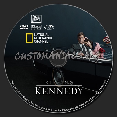 Killing Kennedy dvd label