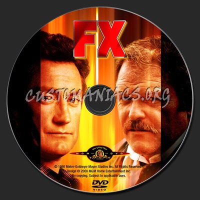 FX dvd label
