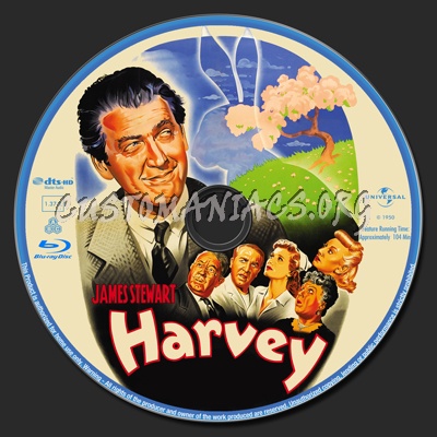Harvey blu-ray label