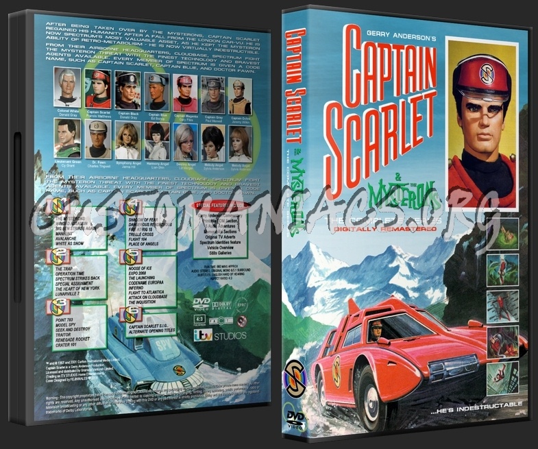 Captain Scarlet Collection (originals) dvd cover
