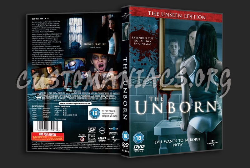 The Unborn dvd cover