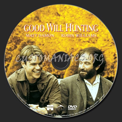 Good Will Hunting dvd label