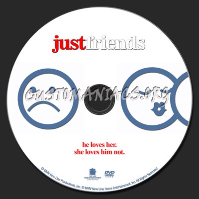 Just Friends dvd label