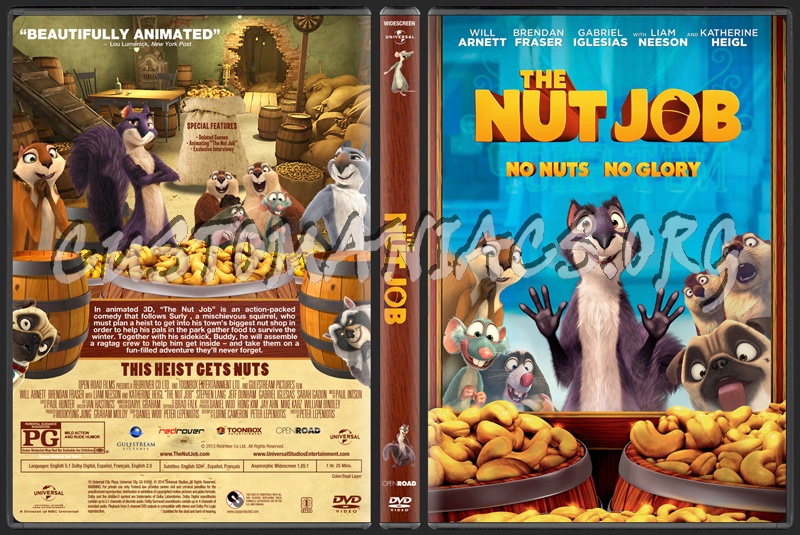 The Nut Job dvd cover