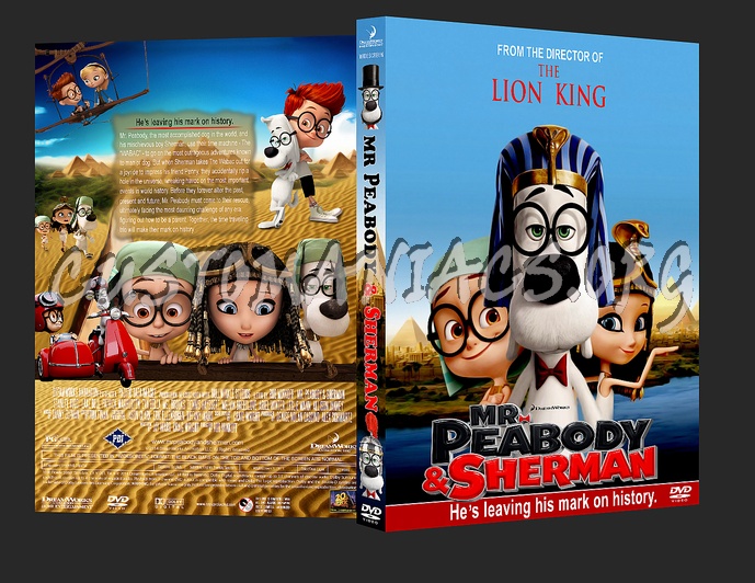 Mr. Peabody & Sherman dvd cover