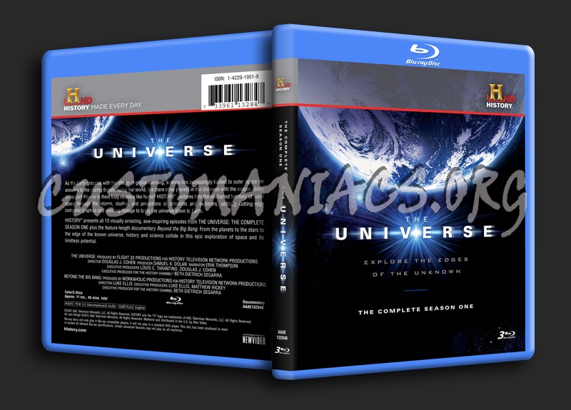 The Universe Season 1 blu-ray cover