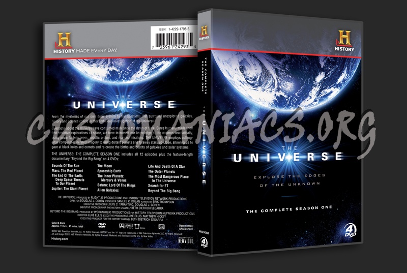 The Universe Season 1 dvd cover