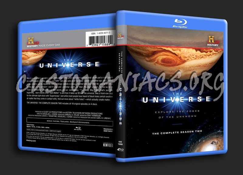 The Universe Season 2 blu-ray cover