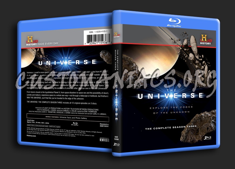 The Universe Season 3 blu-ray cover