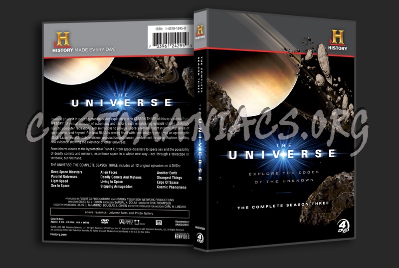The Universe Season 3 dvd cover