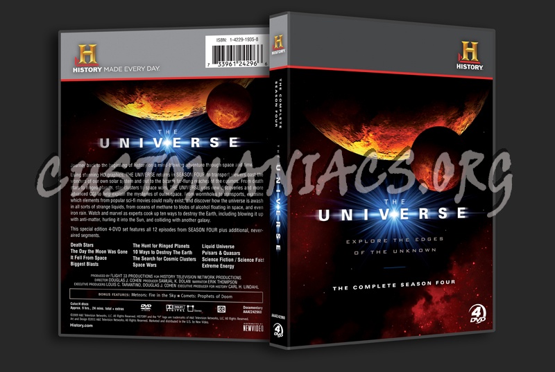 The Universe Season 4 dvd cover