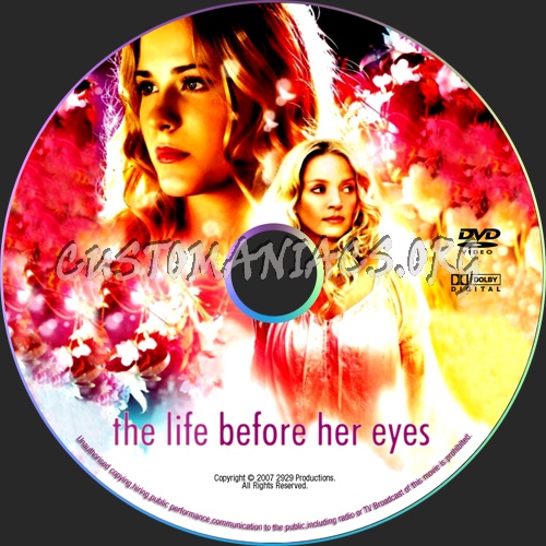 The Life Before Her Eyes dvd label