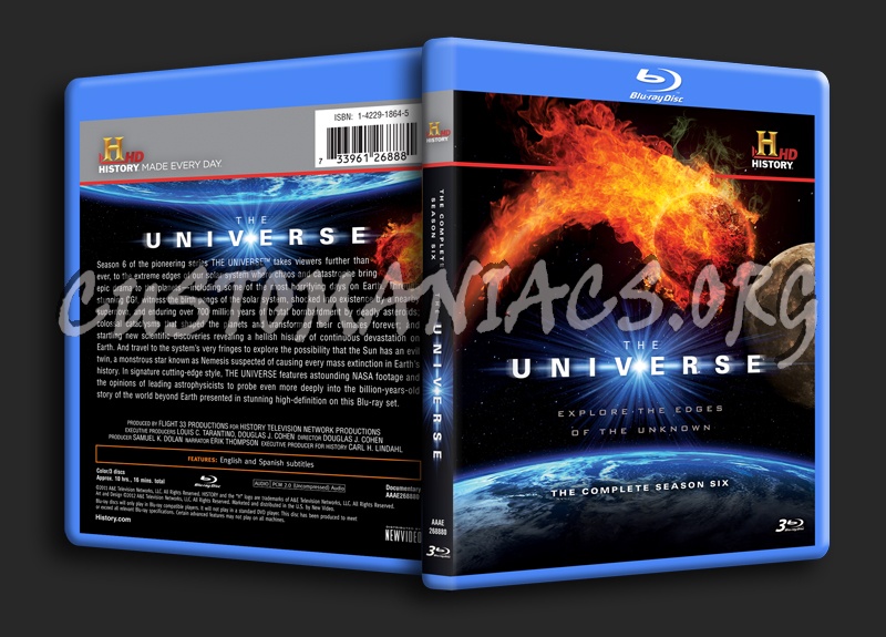The Universe Season 6 blu-ray cover