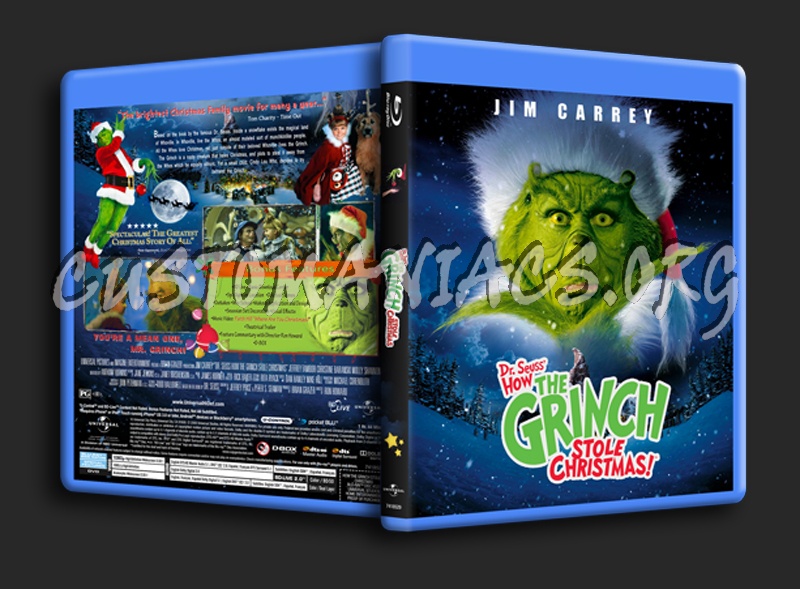 How the Grinch Stole Christmas blu-ray cover