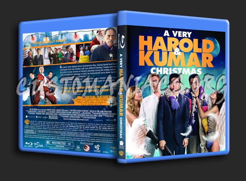 A Very Harold Kumar Christmas blu-ray cover