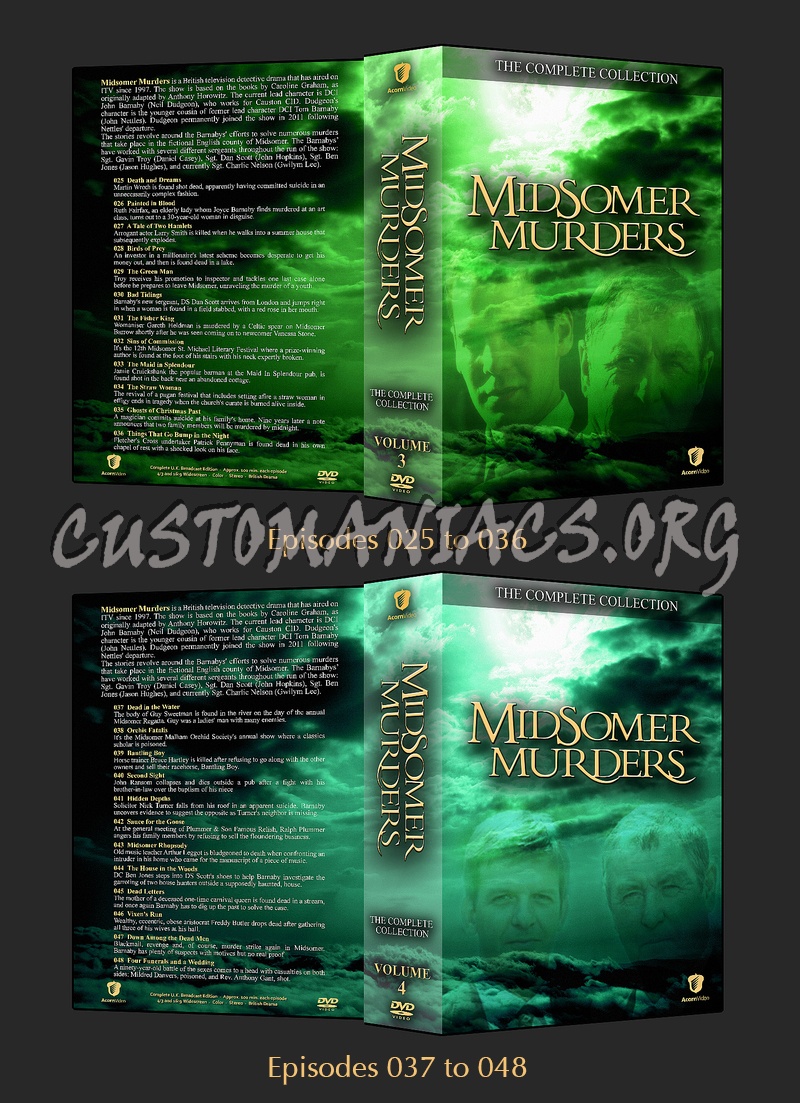 Midsomer Murders - Complete Collection dvd cover