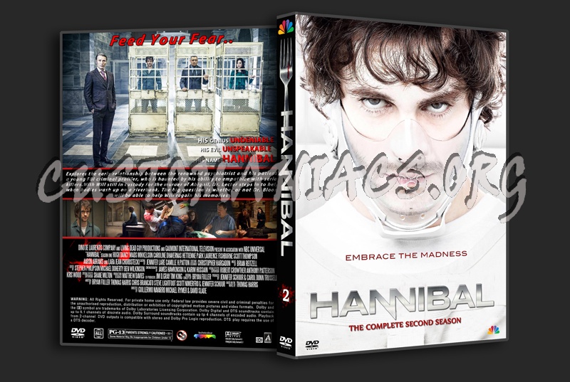 Hannibal Season 2 dvd cover