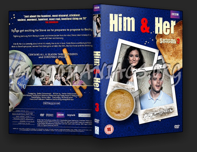 Him & Her - Season 3 dvd cover