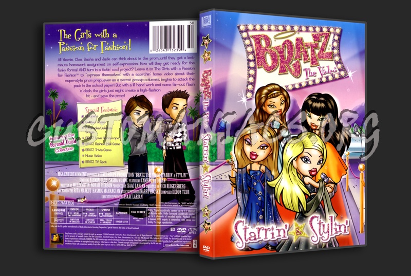 Bratz Starrin & Stylin dvd cover