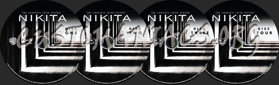 Nikita Season 3 blu-ray label