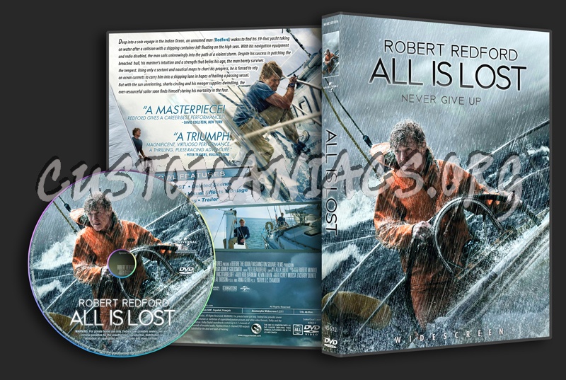 All Is Lost dvd cover