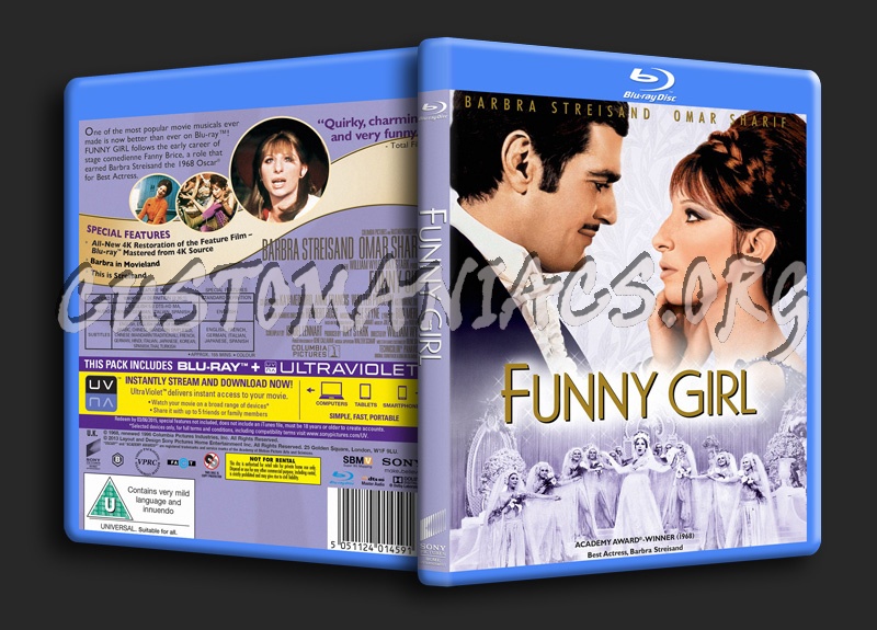 Funny Girl blu-ray cover