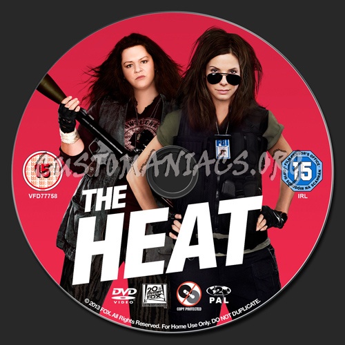 The Heat dvd label