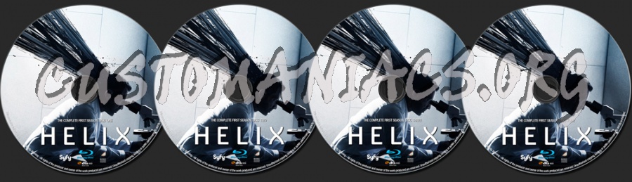 Helix season 1 blu-ray label