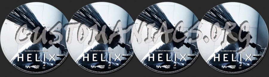 Helix season 1 dvd label