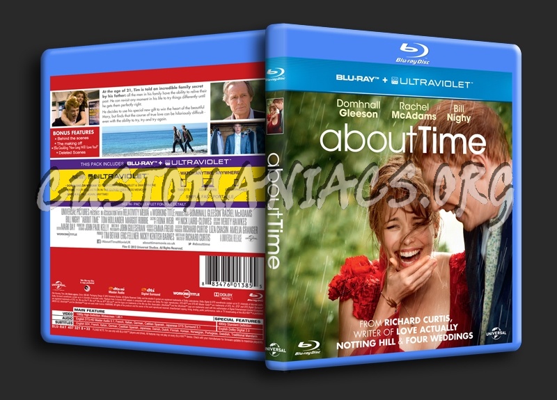About Time blu-ray cover