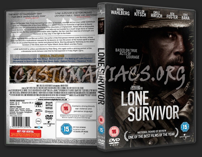 Lone Survivor dvd cover
