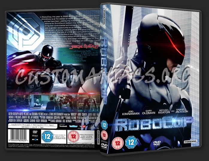 Robocop (2014) dvd cover