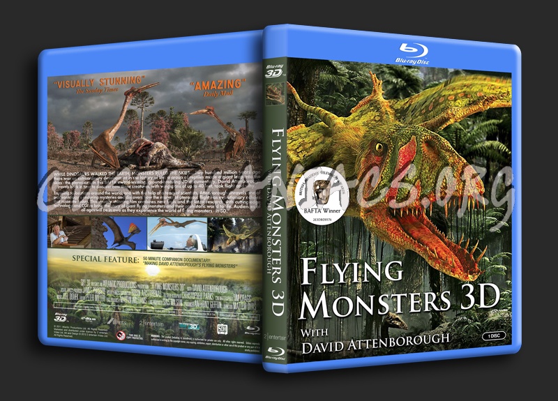 Flying Monsters 3D with David Attenborough dvd cover