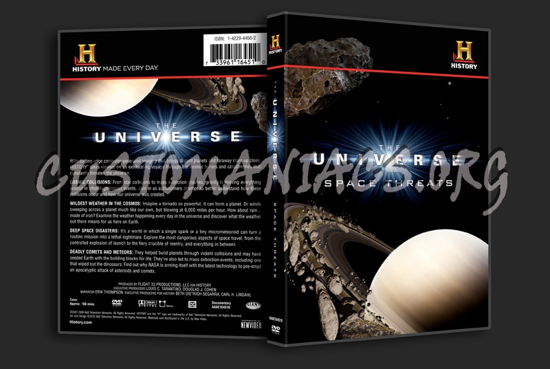 The Universe Space Threats dvd cover