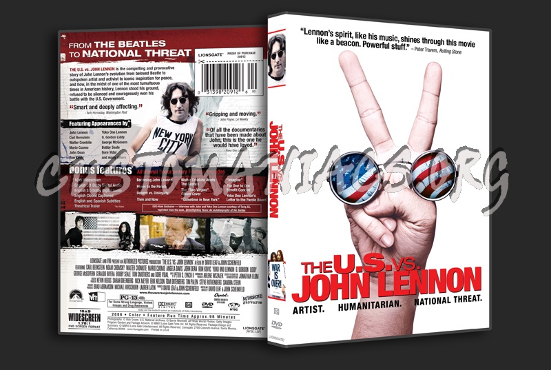 The U.S. vs. John Lennon dvd cover