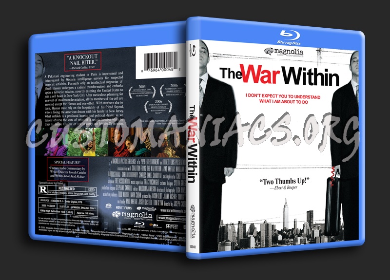 The War Within blu-ray cover