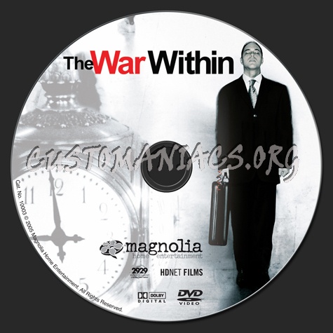 The War Within dvd label