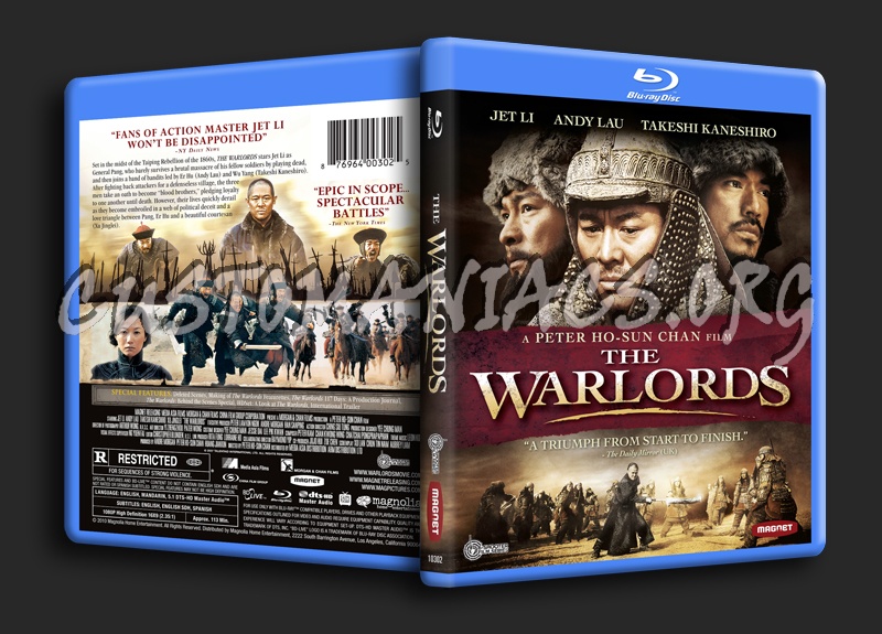 The Warlords blu-ray cover