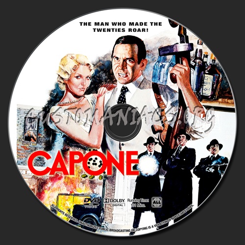 Capone dvd label