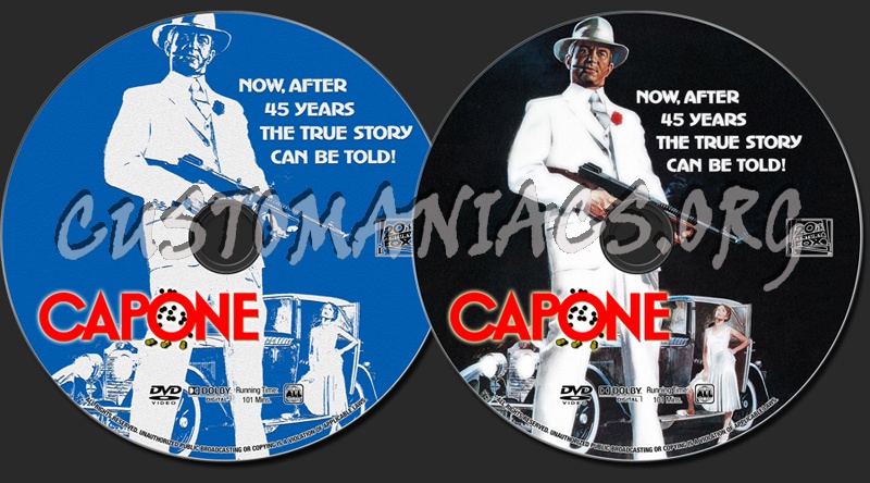 Capone dvd label