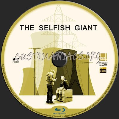 The Selfish Giant blu-ray label