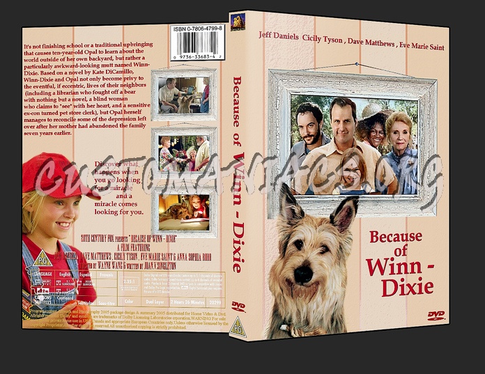 Because Of Winn Dixie dvd cover