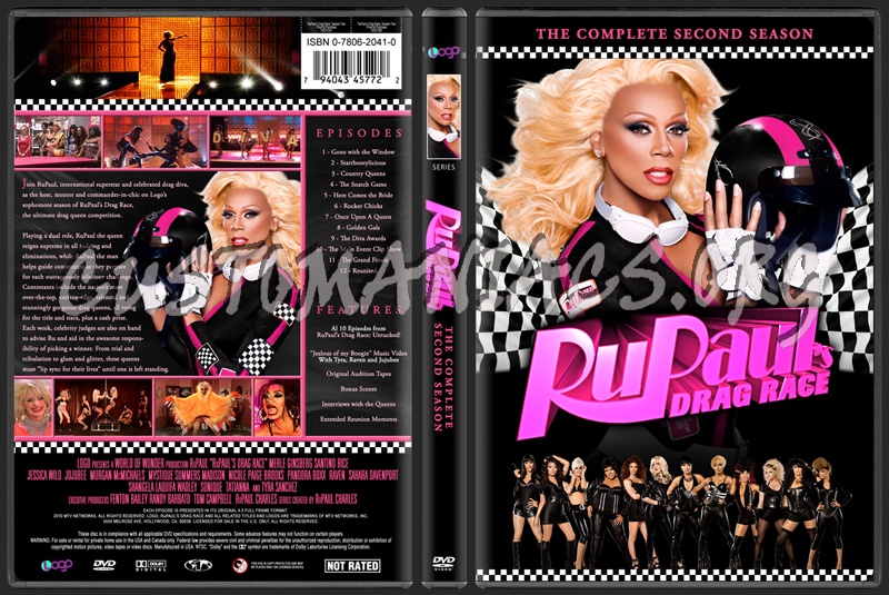 RuPaul's Drag Race - The Complete Second Season dvd cover