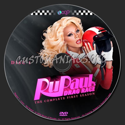 RuPaul's Drag Race - The Complete First Season dvd label