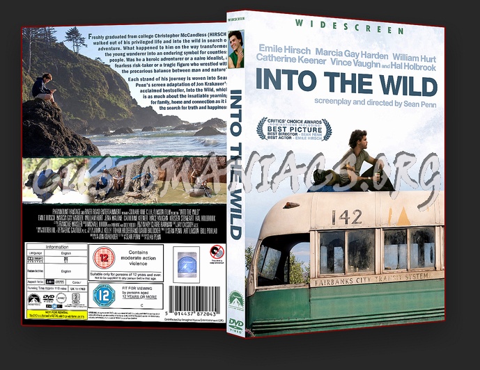 Into The Wild dvd cover