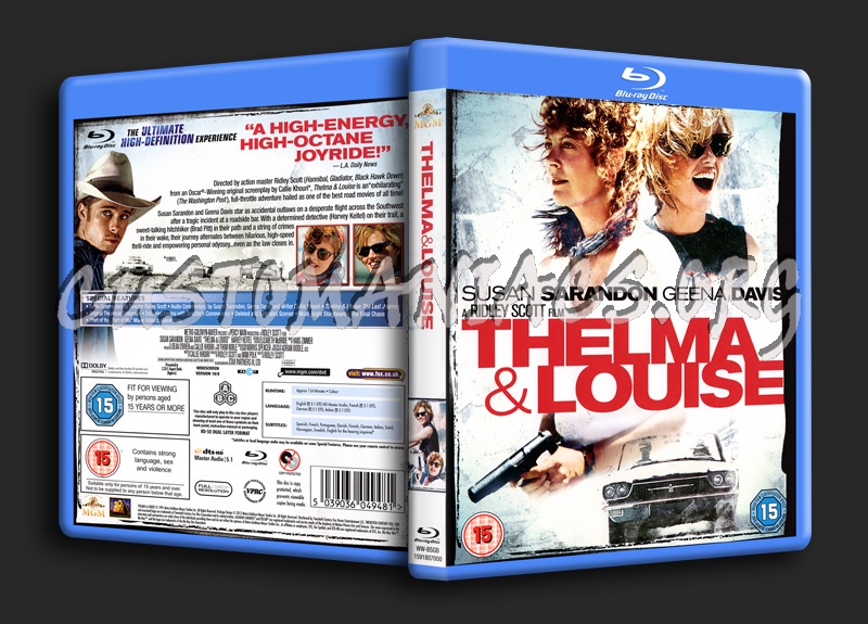 Thelma and Louise blu-ray cover