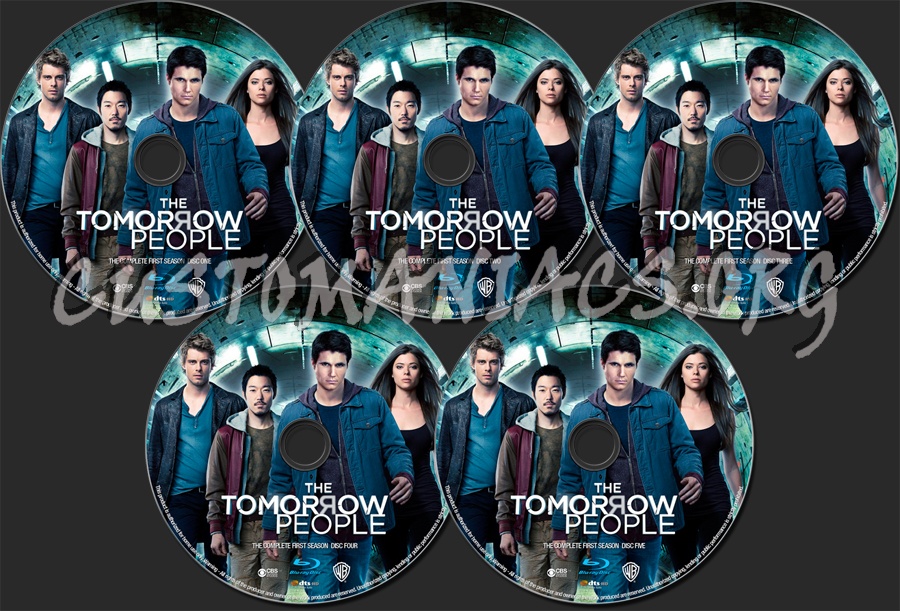 The Tomorrow People season 1 blu-ray label