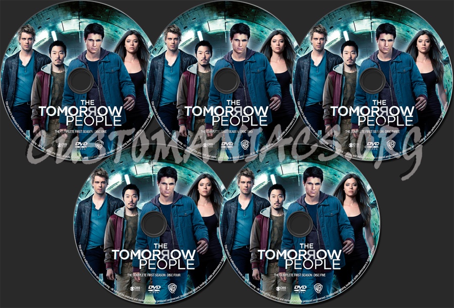 The Tomorrow People season 1 dvd label
